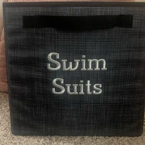 Thirty one swim suits storage bin